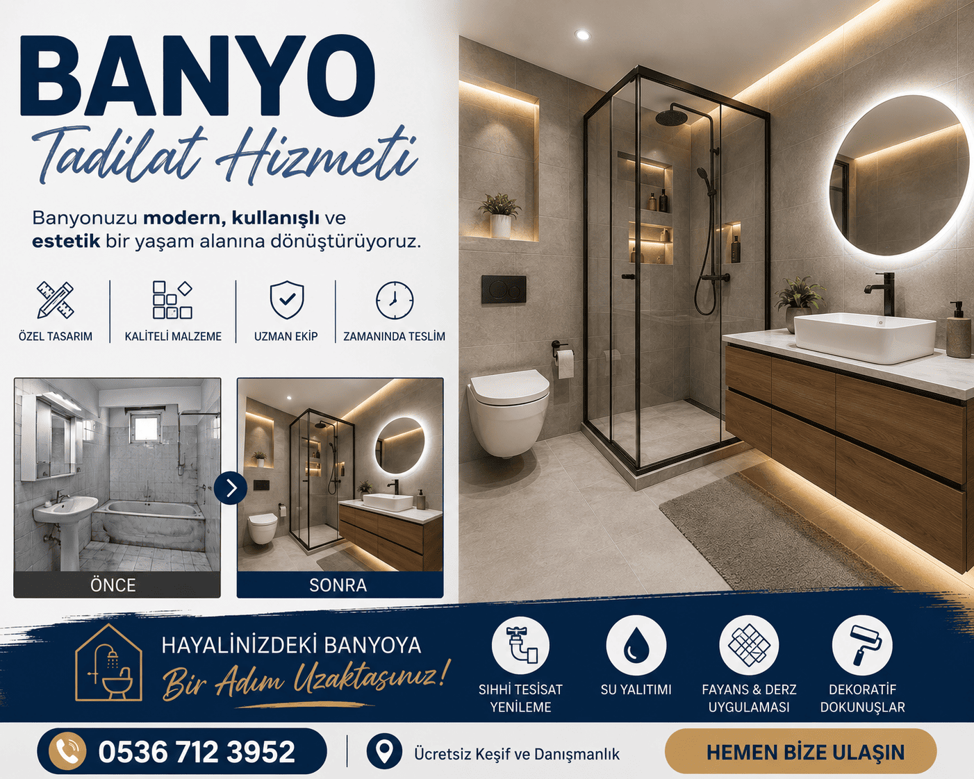 banyo tadilatı content